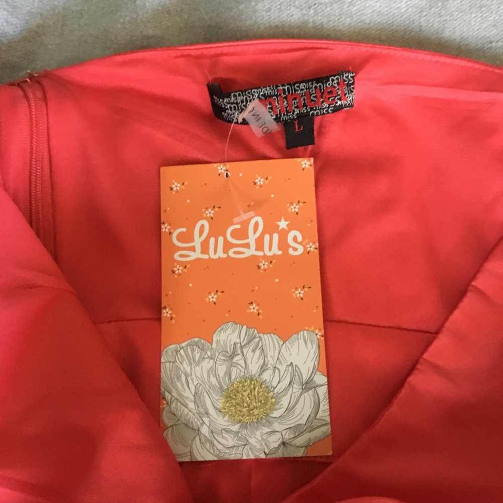 LuLu's Minuet One Shoulder Dress - Picture 2 of 5